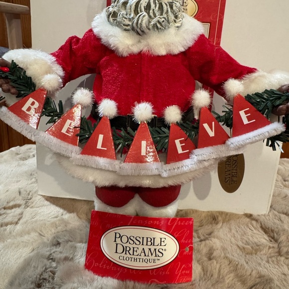 Possible Dreams “Believe” African American Santa - Picture 5 of 11